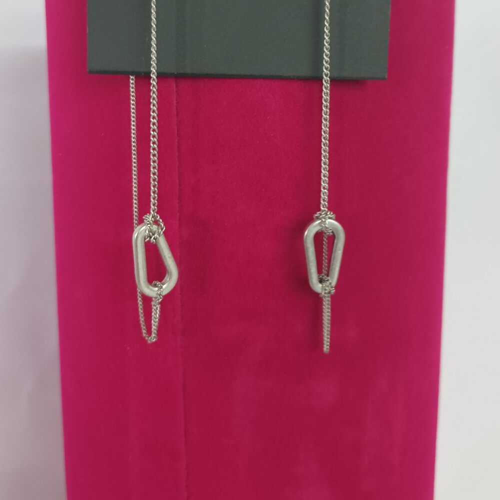 All Saints Silver Necklace